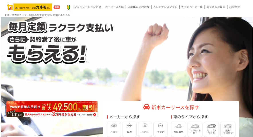 定額カルモくん